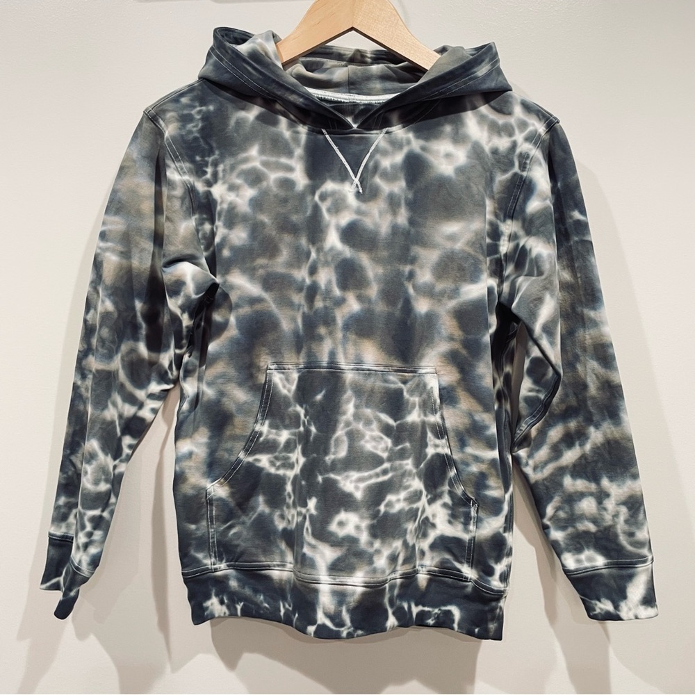 lululemon Graphite Gray Tie Dye All Yours Hoodie Size 4